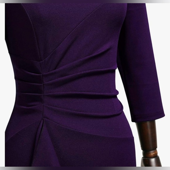 NWT Aisize 3/4 sleeve dress - Picture 9 of 10